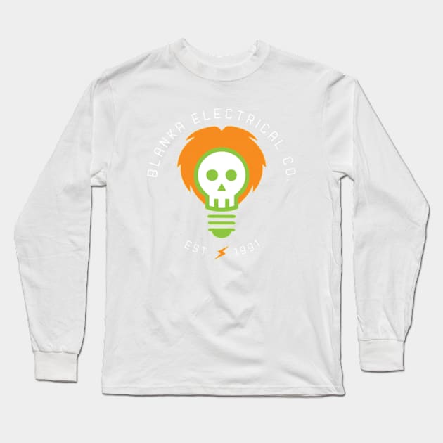 Blanka Electrical Co. Long Sleeve T-Shirt by Snomad_Designs